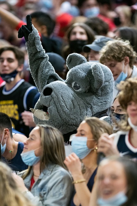 Image: Photos of Gonzaga's 81-69 win over Santa Clara on Feb. 19, 2022