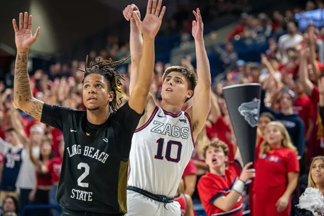 Image: Photos of Gonzaga's 84-41 win over Long Beach State on Wednesday, November 20, 2024