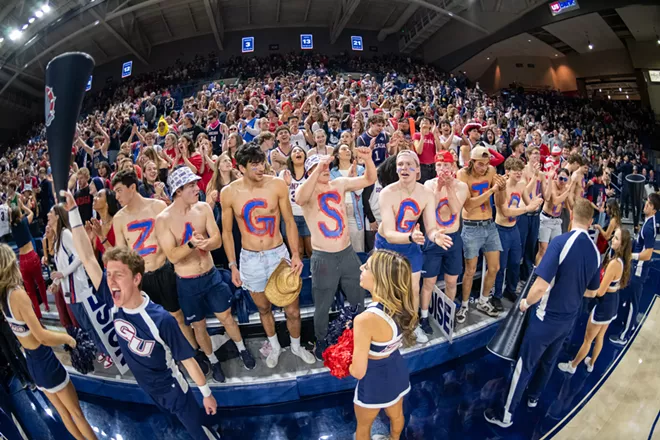 Image: Photos of Gonzaga's 88-75 win over Washington State on Saturday, January 11, 2025