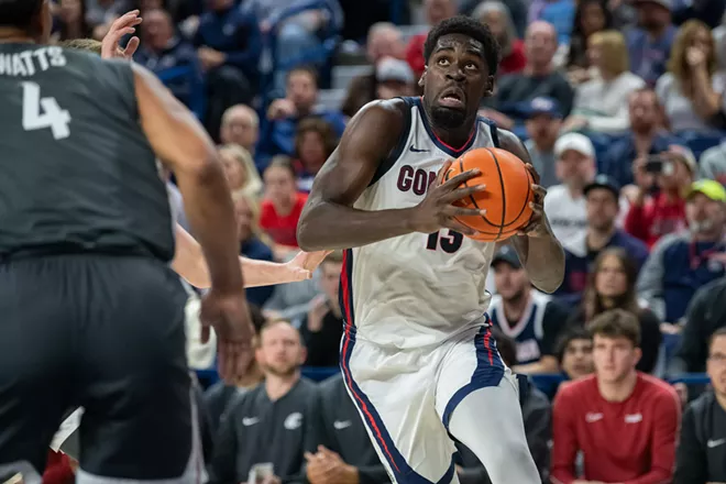 Image: Photos of Gonzaga's 88-75 win over Washington State on Saturday, January 11, 2025