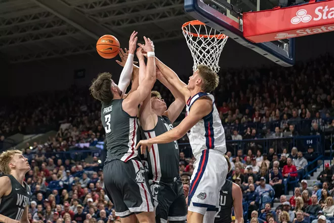 Image: Photos of Gonzaga's 88-75 win over Washington State on Saturday, January 11, 2025