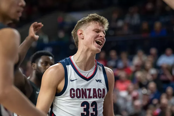 Image: Photos of Gonzaga's 88-75 win over Washington State on Saturday, January 11, 2025