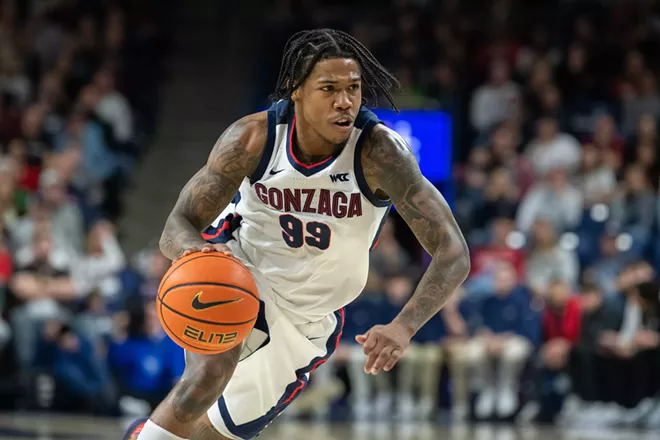 Image: Photos of Gonzaga's 88-75 win over Washington State on Saturday, January 11, 2025