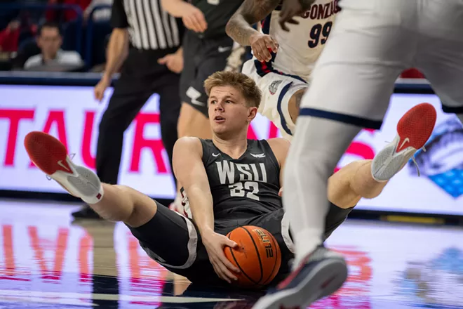 Image: Photos of Gonzaga's 88-75 win over Washington State on Saturday, January 11, 2025