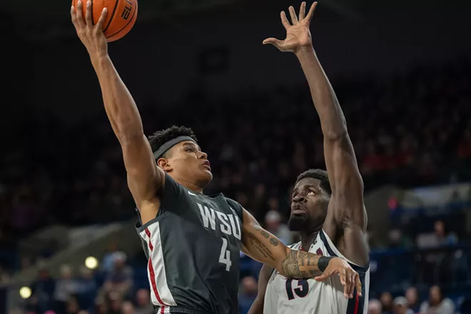 Image: Photos of Gonzaga's 88-75 win over Washington State on Saturday, January 11, 2025