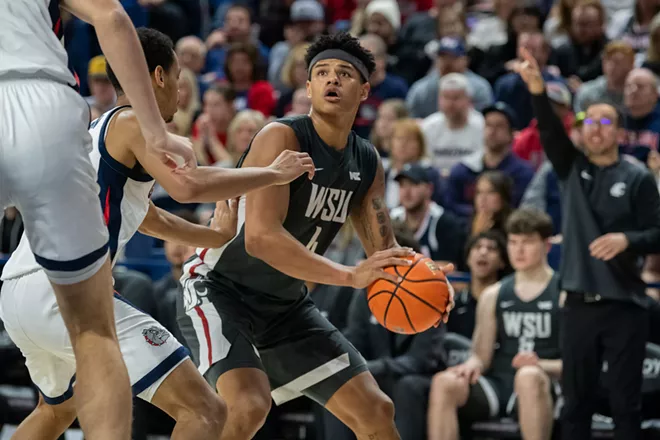 Image: Photos of Gonzaga's 88-75 win over Washington State on Saturday, January 11, 2025