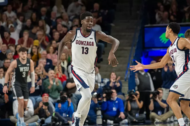 Image: Photos of Gonzaga's 88-75 win over Washington State on Saturday, January 11, 2025