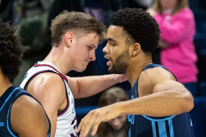 Image: Photos of Gonzaga's 93-80 win over San Diego on Wednesday, January 8, 2025