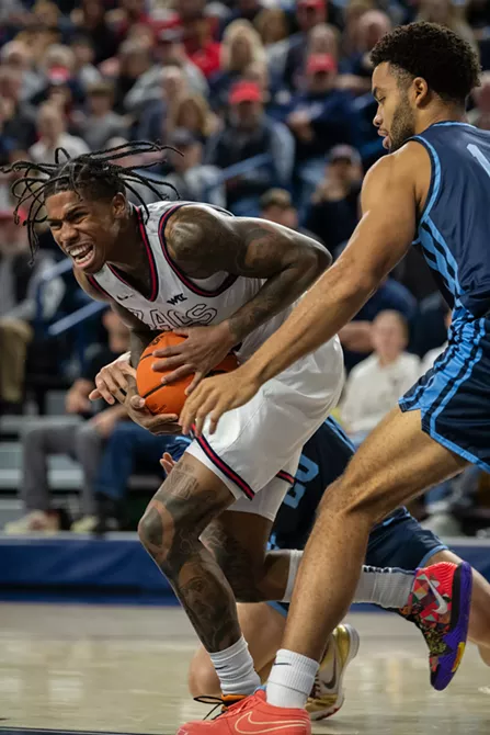Image: Photos of Gonzaga's 93-80 win over San Diego on Wednesday, January 8, 2025