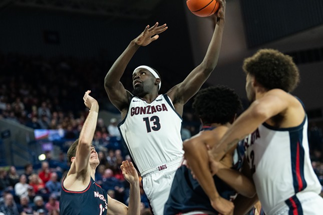 Photos of Gonzaga's 96-58 exhibition win over Lewis-Clark State College on Nov. 3, 2023