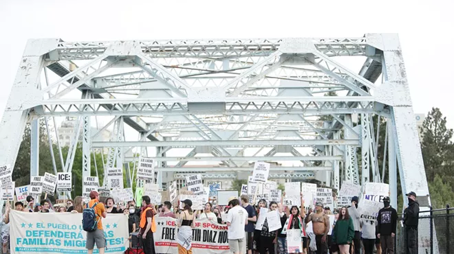 Image: On the Scene: Spokane ICE protest, June 11, 2025