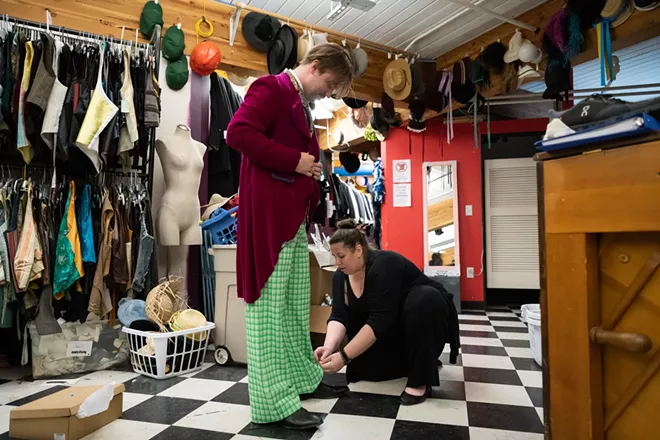 Image: Photos of the Spokane Civic Theatre's rendition of Charlie and the Chocolate Factory — from auditions to opening night