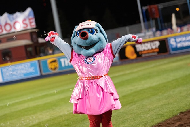 Photos of the Spokane Indians opening day win over the Eugene Emeralds at  Avista Stadium on Apr. 11, 2023, Spokane, The Pacific Northwest Inlander