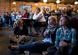 Photos of you at last night's debate party