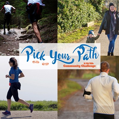 Run, walk or hike the Pick Your Path Community Challenge!
