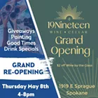 Image: Pinot's Palette Grand Re-Opening and 1919 Wine Cellar Grand Opening