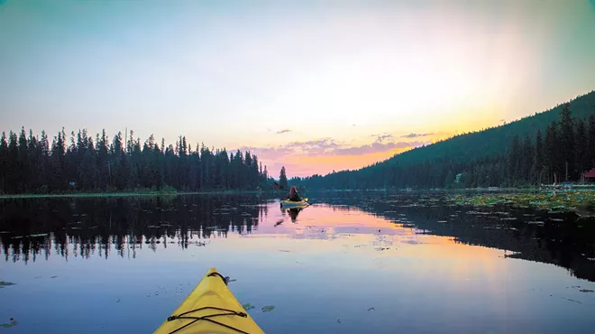 Image: Playing on the region's rivers, streams and lakes is part of what makes the Inland Northwest an outdoorsy paradise