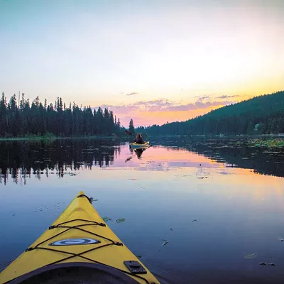 Image: Playing on the region's rivers, streams and lakes is part of what makes the Inland Northwest an outdoorsy paradise