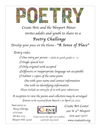 Poetry Challenge - A Sense of Place