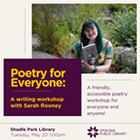 Image: Poetry for Everyone: A Writing Workshop