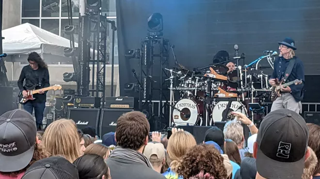 Image: Primus' wonderful weirdness christens the Spokane Pavilion concert stage. Here's what you need to know about the new venue