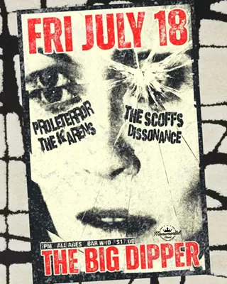 Image: Proleterror, The Scoffs, The Karens, Dissonance