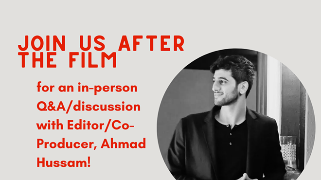 Image: Q&A and Discussion with Filmmaker Ahmad Hussam