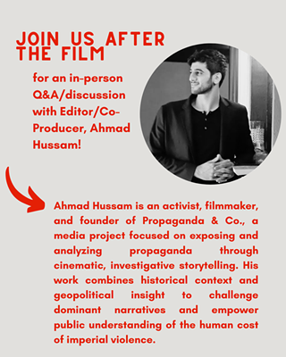 Image: Q&A and Discussion with Filmmaker Ahmad Hussam