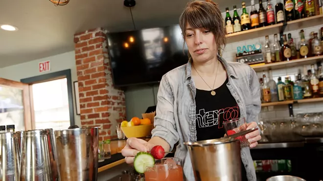 Image: Radio Bar's owner gives us a preview of some springtime drinks during an afternoon of cocktail making