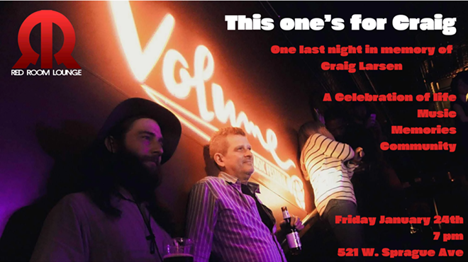 Image: Red Room Lounge says goodbye with a communal celebration of Craig Larsen's life