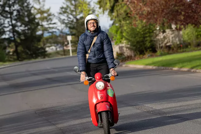 Image: Ride along with the Mild Riders — Spokane's local 'scooter gang'