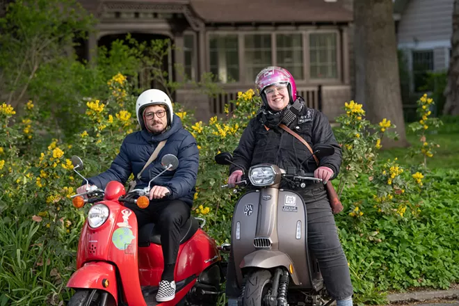 Image: Ride along with the Mild Riders — Spokane's local 'scooter gang'