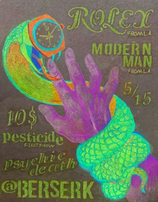 Image: Rolex, Modern Man, Psychic Death, Pesticide