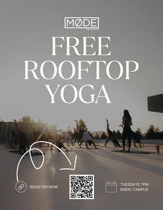 Image: Rooftop Yoga Summer Series
