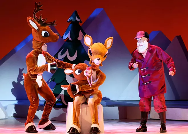 john_m._wailin__melissa_glasgow__jason_m_hammond_as_donner__mrs._donner__holding_baby_rudolph__and_santa_claus.webp