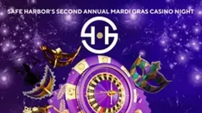 Image: Safe Harbor Mardi Gra Casino Night