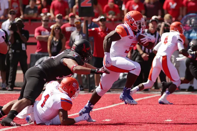 PHOTOS: EWU Football Wins Their Season Opener Against Sam Houston State