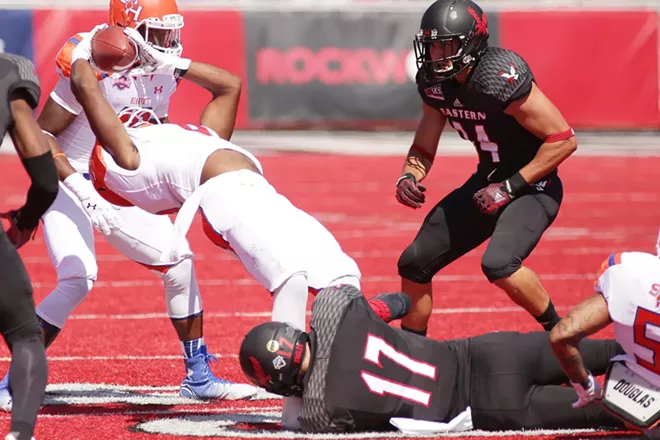 PHOTOS: EWU Football Wins Their Season Opener Against Sam Houston State