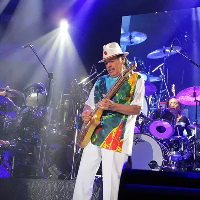 Image: Santana brought his "Blessings and Miracles Tour" to Spokane Arena April 3