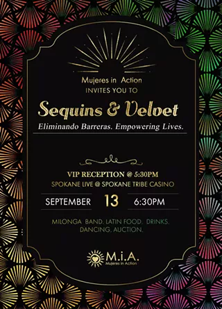 Image: Sequins and Velvet