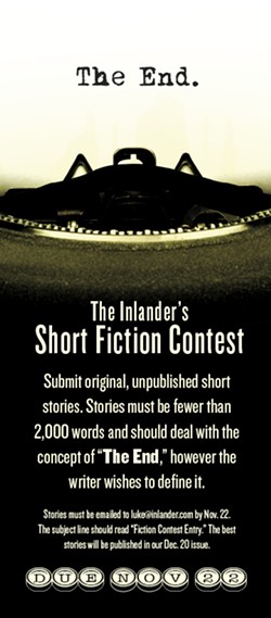 Short fiction contest: We need your stories by Nov. 22
