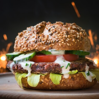 Image: Showstopper Veggie Burger Class