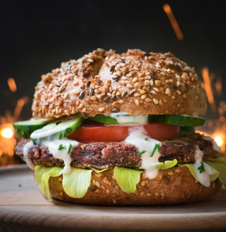 Image: Showstopper Veggie Burger Class