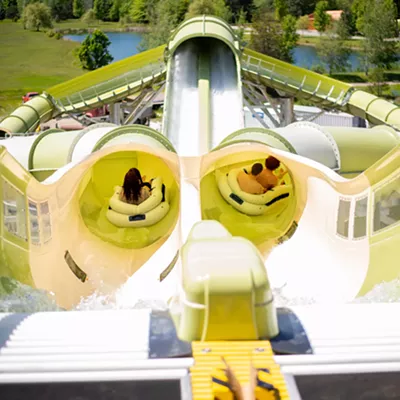 Image: Silverwood's Boulder Beach waterpark now boasts the largest dueling water coaster in the U.S.