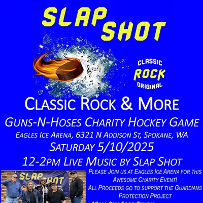 Image: Slap Shot at Guns N Hoses Charity Event