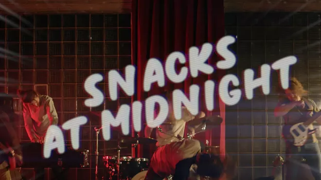 Image: Snacks at Midnight's new music video, murals on Main; plus, new music!