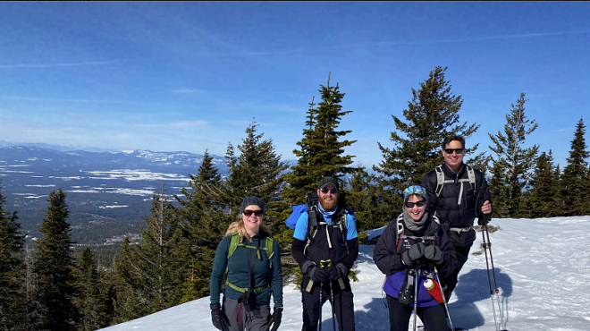 Snowshoe and Brews Mount Spokane Tour