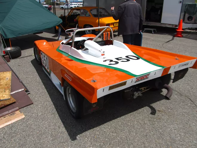 expect to see vintage race cars like this