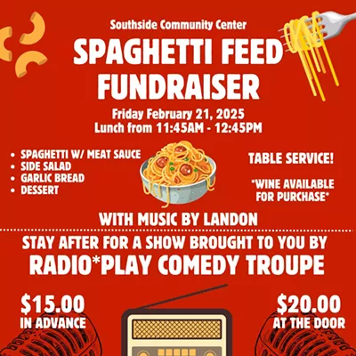 Image: Spaghetti Lunch and Comedy Fundraiser