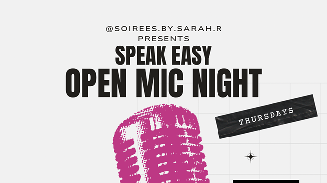 Image: Speak Easy: Open Mic Night